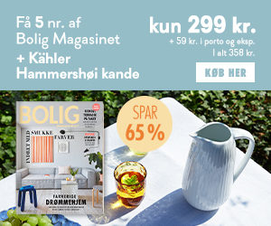 Bolig Magasinet + Kähler Hammershøi kande