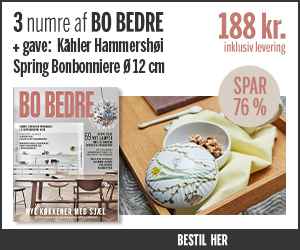 BO BEDRE + Kähler Hammershøi Spring bonbonniere